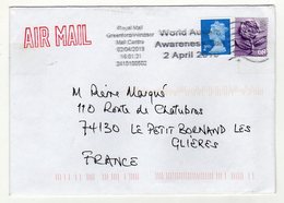 Enveloppe GRANDE BRETAGNE Oblitération 02/04/2019 - Postmark Collection