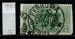 Italie - Italy - Italien 1932 Y&T N°297 - Michel N°393 (o) - 25c Garibaldi Et Bixio - Afgestempeld