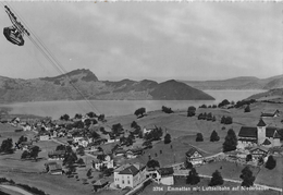 EMMETTEN → Mit Der Luftseilbahn  Auf Den Niederbauen, Fotokarte 1948 - Emmetten