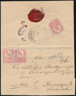 1871 Kőnyomat 3 X 5kr Ajánlott Levélen 'PILIS-CSABA' - 'SZABADKA. M.THERESIOPEL' (50.000++) (regiszterhajtás /fold) - Otros & Sin Clasificación