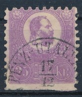 O 1871 Nagyon Szép Színű Kőnyomat 25kr (45.000) (alul Levágva /cut Below) - Andere & Zonder Classificatie