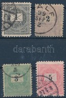 O 1898 1kr, 2kr, 3kr, 5kr 11 1/2 Fogazás (20.000) - Autres & Non Classés