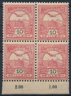 ** 1904 Turul 10f ívszéli Négyestömb (20.000++) - Other & Unclassified