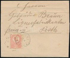 1871 Kőnyomat 5kr Levélen 'SELMECZBÁNYA' - Other & Unclassified