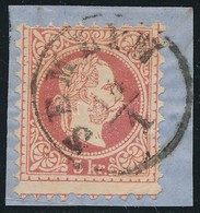 1867 5kr  Képbe Fogazva 'SEMLIN' - Andere & Zonder Classificatie