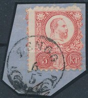 1871 Réznyomat 5kr Képbe Fogazva 'ZENGG' - Other & Unclassified