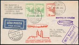 1931. Június 3. Zeppelin Levél A Graf Zeppelin Magdeburgi Repülés, Luxus, Kiállítási Darab RR! - Andere & Zonder Classificatie