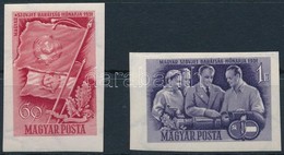 ** 1951 Magyar-szovjet Vágott Sor (9.000) - Other & Unclassified