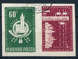 O 1958 Postaügyi Miniszterek értekezlete Vágott Pár (3.000) - Andere & Zonder Classificatie