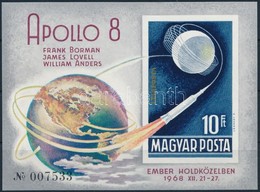 ** 1969 Apollo 8 Vágott Blokk (5.000) - Andere & Zonder Classificatie