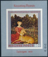 ** 1970 Festmény Vágott Blokk (3.500) - Andere & Zonder Classificatie