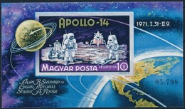 ** 1971 Apollo 14 Vágott Blokk (4.000) - Autres & Non Classés