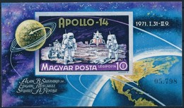 ** 1971 Apollo 14 Vágott Blokk (4.000) - Other & Unclassified
