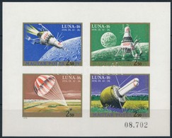 ** 1971 Luna 16 Vágott Blokk (3.000) - Andere & Zonder Classificatie