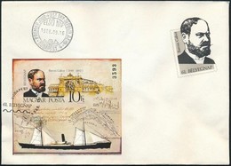 1988 Bélyegnap (61.) Vágott Blokk FDC (7.000) - Autres & Non Classés