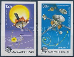 ** 1991 Europa: Európa Az űrben Vágott Sor (7.000) - Andere & Zonder Classificatie