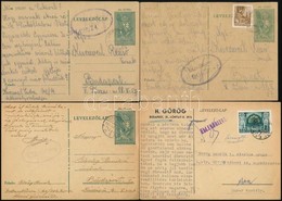 4 Db II. Világháborús Munkaszolgálatból írt Levelezőlap - Autres & Non Classés