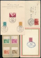 1935-1949 13 Db Klf Emléklap, Alkalmi Bélyegzés - Other & Unclassified