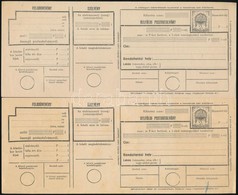 3 Db Postautalvány (2 Db 2f-es Díjjeggyel + 1 Db Díjmentes) - Autres & Non Classés