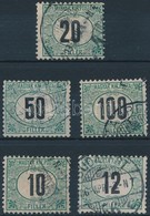 O 1903-1905 5 Db Klf Jobb Portó Bélyeg (7.000) - Other & Unclassified