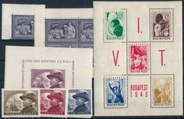 ** 1949 VIT Blokk + Bélyegnap Kisív és Bélyeg + 1950 Bem Sor + Blokk - Other & Unclassified