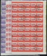 O 1960-1988 Forgalmi Bélyeg Tétel, 300 Komplett Sor (3 Klf) + 300 Db Záróérték (3 Klf), Mind ívben (92.000) - Other & Unclassified
