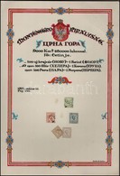 * O Montenegro Gyűjtemény, 114 Különféle Bélyeg Házi Készítésű Díszes Albumlapokon - Andere & Zonder Classificatie
