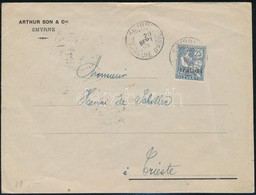 Francia Posta Levant 1905 - Autres & Non Classés