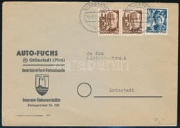 Németország Francia Zóna Rheinland Pfalz 1949 - Autres & Non Classés