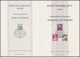 NSZK 50 Db Ersttagsblatt 1975-től - Autres & Non Classés
