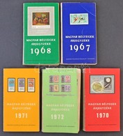 Magyar Bélyegek árjegyzéke 5 Klf Kiadás (1967, 1968, 1970, 1971, 1972) - Andere & Zonder Classificatie