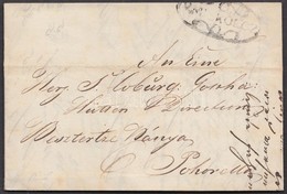 1841 Portós Levél / Cover With Postage Due 'V.MISKÓLCZ' - Pohorella - Other & Unclassified