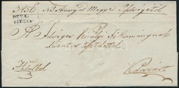 ~1843-1849 Ex Offo Levél 'DEVA / 18 DEC.' - Other & Unclassified