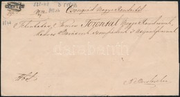 1847 Ex Offo Levél 'SZENTES' - Kék 'NAGY-BECSKEREK' - Other & Unclassified