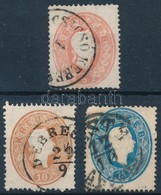 O 1861 5kr, 10kr, 15kr - Andere & Zonder Classificatie