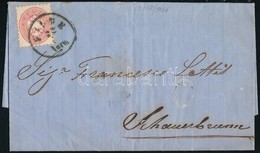 1866 5kr Levélen 'FIUME' - 'SAUERBRUNN' - Other & Unclassified