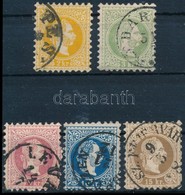 O 1867 2kr, 3kr, 5kr, 10kr, 15kr - Andere & Zonder Classificatie