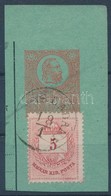 1874 5kr I. Típus, Durva-finom Gyöngyjavítás (ex Lovász) - Altri & Non Classificati