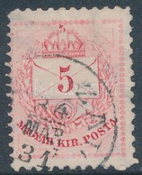 O 1881 5kr Vegyes Fogazással - Other & Unclassified