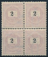 ** 1889 2kr Négyestömb - Andere & Zonder Classificatie