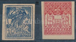 1900 Turul 2 Féle Bélyegterv - Autres & Non Classés