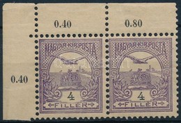 ** 1900 Turul 4f ívsarki Pár - Otros & Sin Clasificación