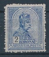 (*) 1909 Turul 2K (sarokfog Hiány / Missing Corner) - Other & Unclassified