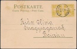 1900 Turul 2f Pár Képeslapon 'BOICZA DÉVA MELLETT' - Other & Unclassified
