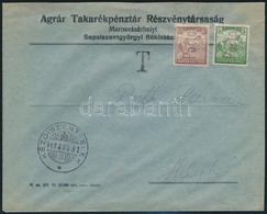 1918 Levél Kézdiszentlélekről Helyi Levél 40f Szükségportóval - Andere & Zonder Classificatie