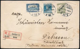 1920 Ajánlott Levél Tarifahelyes Magyar Posta és Köztársaség Bérmentesítéssel Debrecenbe - Other & Unclassified