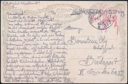 1918 Tábori Posta Képeslap 'TP 379 B' - Altri & Non Classificati