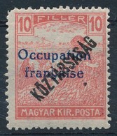 * Arad 1919 Arató/Köztársaság 10f, Bodor Vizsgálójellel (20.000) - Other & Unclassified