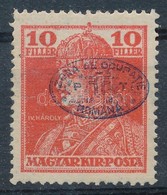 ** Debrecen 1919 Károly 10f I. Lemez, Szép Darab, Bodor Vizsgálójellel (80.000) - Other & Unclassified