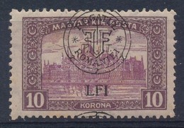 ** Kolozsvár 1919 Parlament 10K Függőleges Pár 'LFI' Tévnyomattal, Bodor Vizsgálójellel - Other & Unclassified